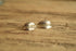 Hammered Leaf Earrings